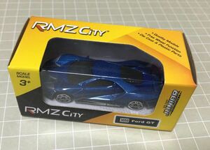 激レア・RMZ CITY ミニカー フォードGT コレクション品 ブルー　3050