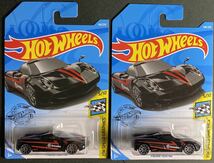 HW未使開封品 2台セット PAGANI HUAYRA パガーニ ウアイラ brembo ブレンボ ホットウィール HOT WHEELS_画像1