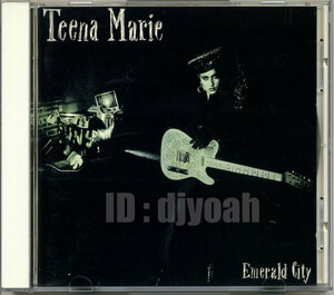 国内盤 ☆ TEENA MARIE / EMERALD CITY ☆ ティーナ・マリー / エメラルド・シティ STANLEY CLARKE ,STEVIE RAY VAUGHAN,BRANFORD MARSALIS