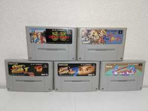 5本セット リターンオブダブルドラゴン ストリートファイターⅡターボ マッスルボマー 送料無料 スーパーファミコン まとめ ジャンク