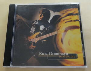 Rick Derringer / Tend The Fire CD Johnny Winter　ブルースロック ギター　 Blues Rock リック・デリンジャー 