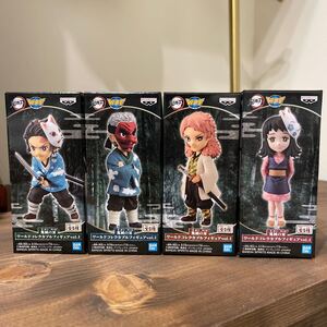 鬼滅の刃 ワールドコレクタブルフィギュア vol.1 ワーコレ 4種セット