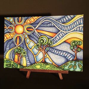 Art hand Auction لوحة فنية مطبوعة على القماش نعمة الشمس لوحة داخلية, العناصر اليدوية, الداخلية, بضائع متنوعة, لوحة, نسيج