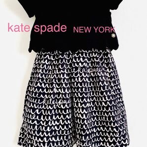 kate spade ケイトスペース(1度のみ使用)ワンピース 美品 ラインストーン オシャレ 子供服 ブランド 140センチ