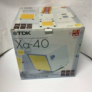 TDK キューブ型 2.1chスピーカー Xa-40 動作品