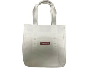 2020AW■Supremeシュプリーム■Canvas Tote/キャンバストート バッグ/BAG/トートバッグ■白/BOX LOGO/ボックスロゴ■20AW/20FW/FW20/2020FW