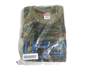 M■2020AW■Supremeシュプリーム■NUOVA YORK TEE ノヴァ ヨーク プリント Tシャツ/半袖T-Shirt■WOODLAND CAMO/迷彩20AW/20FW/FW20/2020FW