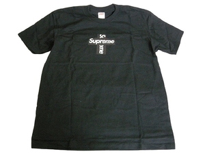 M■2020AW■Supremeシュプリーム■Cross Box Logo Teeクロス ボックス ロゴ Tシャツ/半袖T-Shirt■BLACKブラック黒■20AW/20FW/FW20/2020FW