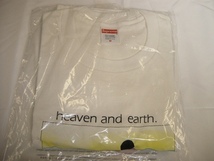 サイズM■2019AW■Supremeシュプリーム■Heaven and Earth Tee/ヘブンアンドアースTシャツ/TEE/半袖■ホワイト/白■19AW/19FW/FW19/2019FW_画像2