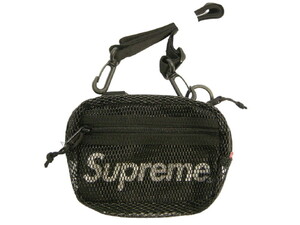 2020SS■Supremeシュプリーム■Shoulder Bag/ショルダーバッグ/BAG/サコッシュ/メッシュ■ブラック/黒■20SS/SS20