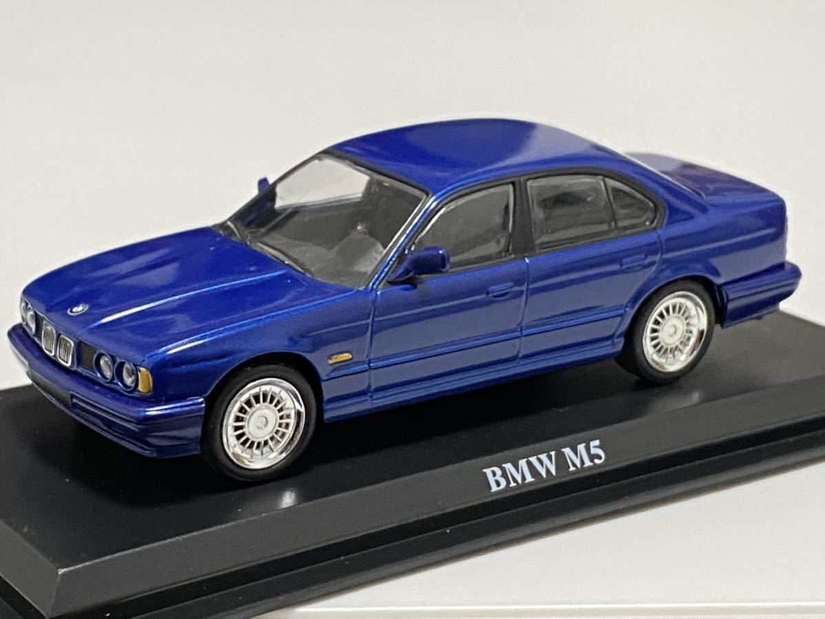 2003 BMW E39 M5 Silver Water Blue Metallic 1/43 Diecast