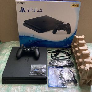 PS4本体 CUH-2200AB01 プレイステーション4 ジェット・ブラック 欠品なし