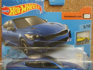 Hot Wheels 2019 Kia Stinger GT Factory Fresh 3/10 2019キアスティンガーグランツーリスモ リンジー・リー USショートカード 起亜