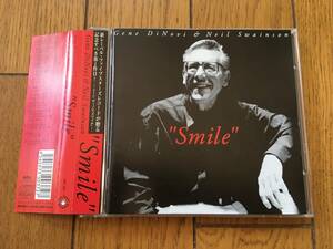 ★帯付！ジーン・ディノヴィ&ベースとのデュオ作！／スマイル GENE DINOVI&NEIL SWAINSON／SMILE ※ベニー・カーターやコール・ポーターの