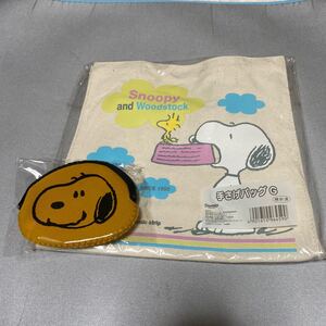 ミニトートバッグ&フェイス柄ポーチのセット