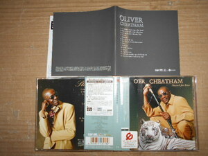 CD (コピーコントロール) Oliver Cheatham「STAND FOR LOVE」国内盤 CTCR13178 盤・帯・解説(歌詞の掲載無し)とも綺麗 日本盤のみ1曲追加