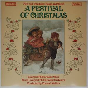 良盤屋 C-5822◆LP◆UK盤 クリスマス・フェスティバル A Festival Of Christmas　ロイヤルリバプール・フィルハーモニー＆合唱団　送料480