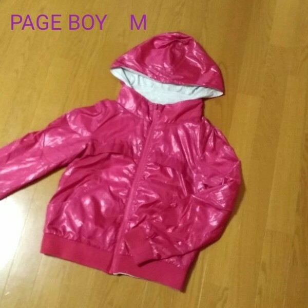 【値下げ】PAGE BOY リバーシブル パーカー ウィンドブレーカー ブルゾン