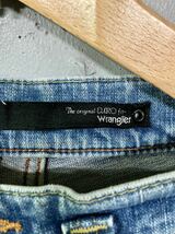 wrangler ウォッシュ加工ブーツカットデニム！日本製！_画像6