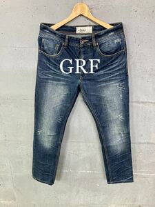 美品！GRF テーパードデニムパンツ！