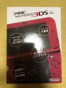 Newニンテンドー3DS LL メタリックレッド 中古