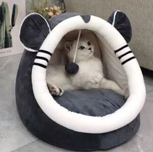ペット ベッド ドーム型猫 ハウス 犬ハウス 犬猫兼用 小型犬 ふわふわ