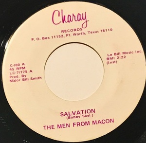 [試聴]US盤R&B FUNK45s　Salvation / Black Velvet // The Men From Macon[EP]レアグルーヴ ファンク　グルーヴ リイシュー レア希少盤 7