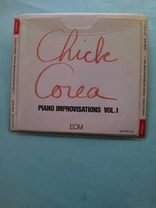 【送料112円】ソCD1532 Chick Corea Piano Improvisations Vol. 1 / 西ドイツ盤 ＜ソフトケース入り