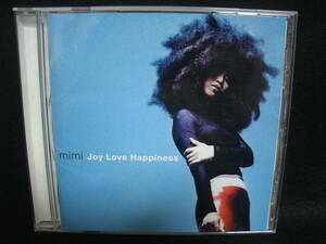 ★同梱発送不可★中古CD / mimi　/ ジョイ・ラヴ・ハピネス / JOY LOVE HAPPINESS