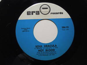 Hot Blood・Soul Dracula / Sans Dracula　US 7”