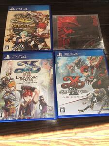 PS4 イース 3本セット オリジナルサウンドトラック付