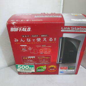 [E3-3]★BUFFALO LS-XH500L ネットワークHDD 500GB★の画像1