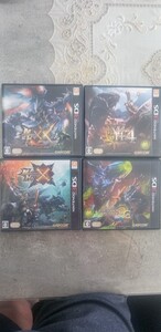任天堂3DSLL ソフト MH4本