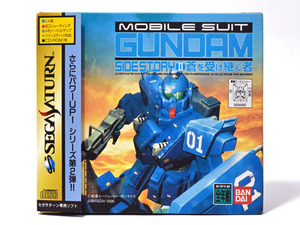 [ с поясом оби ] Mobile Suit Gundam вне .Ⅱ.. получить .. человек Sega Saturn 