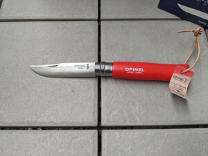 オピネル コロラマ No8 レッド 新品未使用