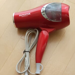 コイズミ ヘアドライヤー モンスター 大風量 レッド KHD-W710/R