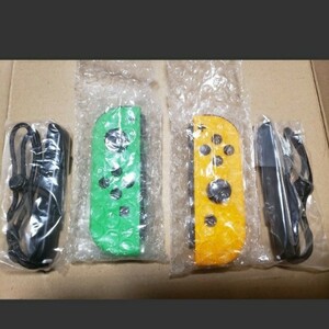 ニンテンドースイッチ Joy-Con (L) (R) ネオングリーン ネオンオレンジ ジョイコン ストラップ