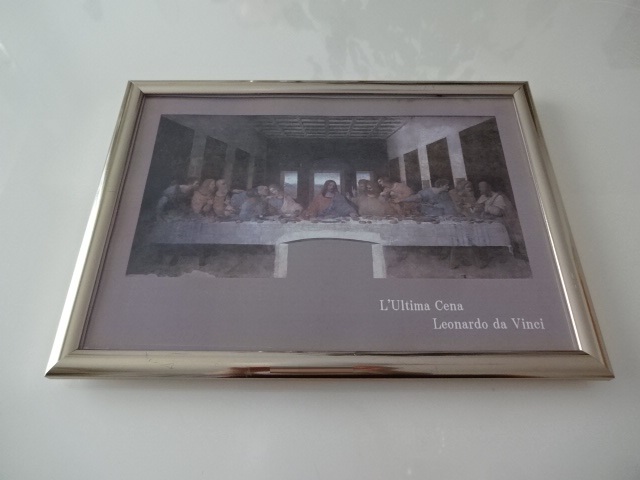Art frame § A4 frame (selectable) with photo poster § The Last Supper § Leonardo da Vinci § Antique style painting Renaissance, furniture, interior, Interior accessories, others
