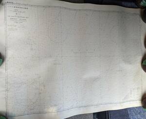 珍品　海図　海上保安庁編集　ハワイ諸島南西方海域　第2003号　昭和37年発行　ロラン・チャート　資料　安全保障　地図　レア