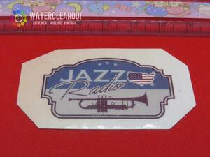 □■29204-HS■□[RETROVINTAGE-STICKER＊MUSIC] JAZZ