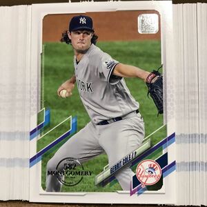 2021 topps montgomery 582 限定　gerrit Cole