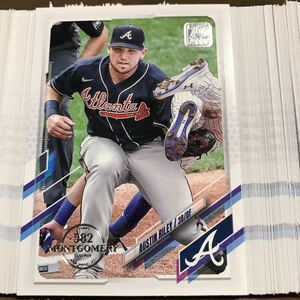 2021 topps montgomery 582 限定　Austin RILEY