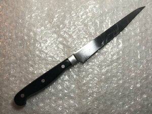 【　サムライ魂21　】　　洋包丁　ペティナイフ　　刃渡り約150mm　　SAMURAI SPIRIT DROP FORGED STAINLESS