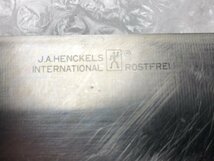 【　ヘンケルス　HENCKELS　】　　三徳包丁　万能包丁　　刃渡り約145mm　　ロストフライ　ROSTFREI　日本製_画像3