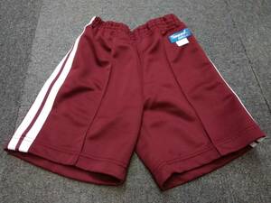  new goods shorts size 130 dark red *Sneed*tore bread * jersey * gym uniform * school sport wear *^11