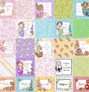ロラライハリス Loralie Designs 生地 ハギレ☆ Medlay Joy Journeyパネル ☆ 楽しい旅