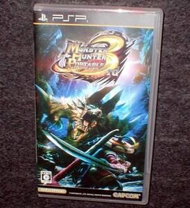 PAPCOM Monster Hunter Portable 3rd for PSP 綺麗！ PSP モンスターハンターポータブル サード