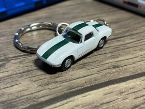 ** Lotus Elan white key holder 2**② original processed goods car accessory minicar hand made miscellaneous goods 