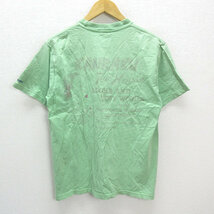 y■USA製■サンサーフ/SUN SURF バックプリントTシャツ■黄緑【メンズS】MENS/アメカジ88【中古】_画像3