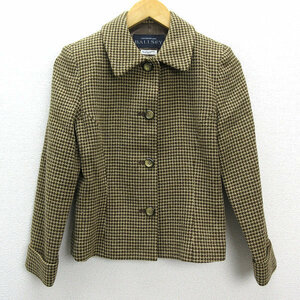 k# ball ji./BALLSEY thousand bird .. wool jacket / blaser /LADIES/97[ used ]